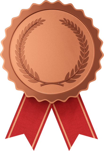 Bronze Medal with Ribbon